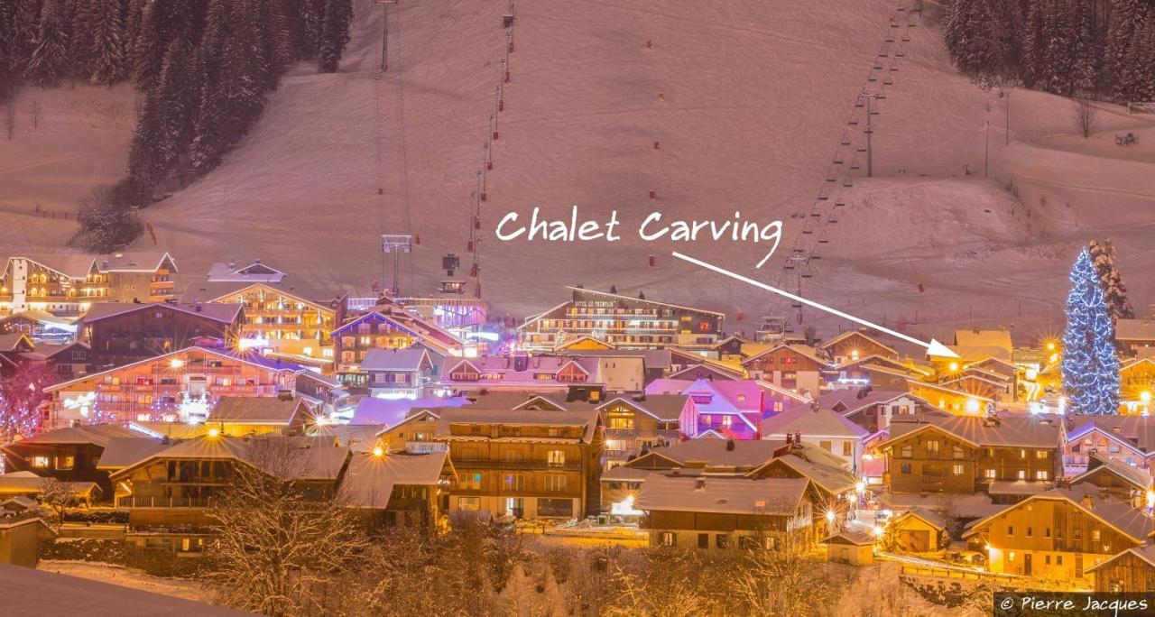 Simply Morzine - Chalet Carving Luaran gambar