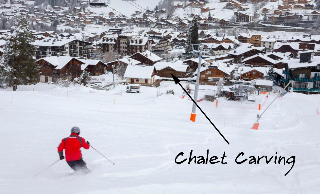 Simply Morzine - Chalet Carving Luaran gambar